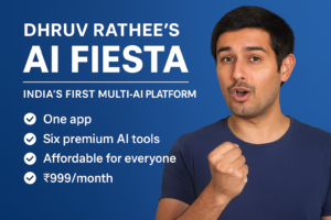 Read more about the article Dhruv Rathee Launches AI Fiesta: India’s First Multi-AI Platform