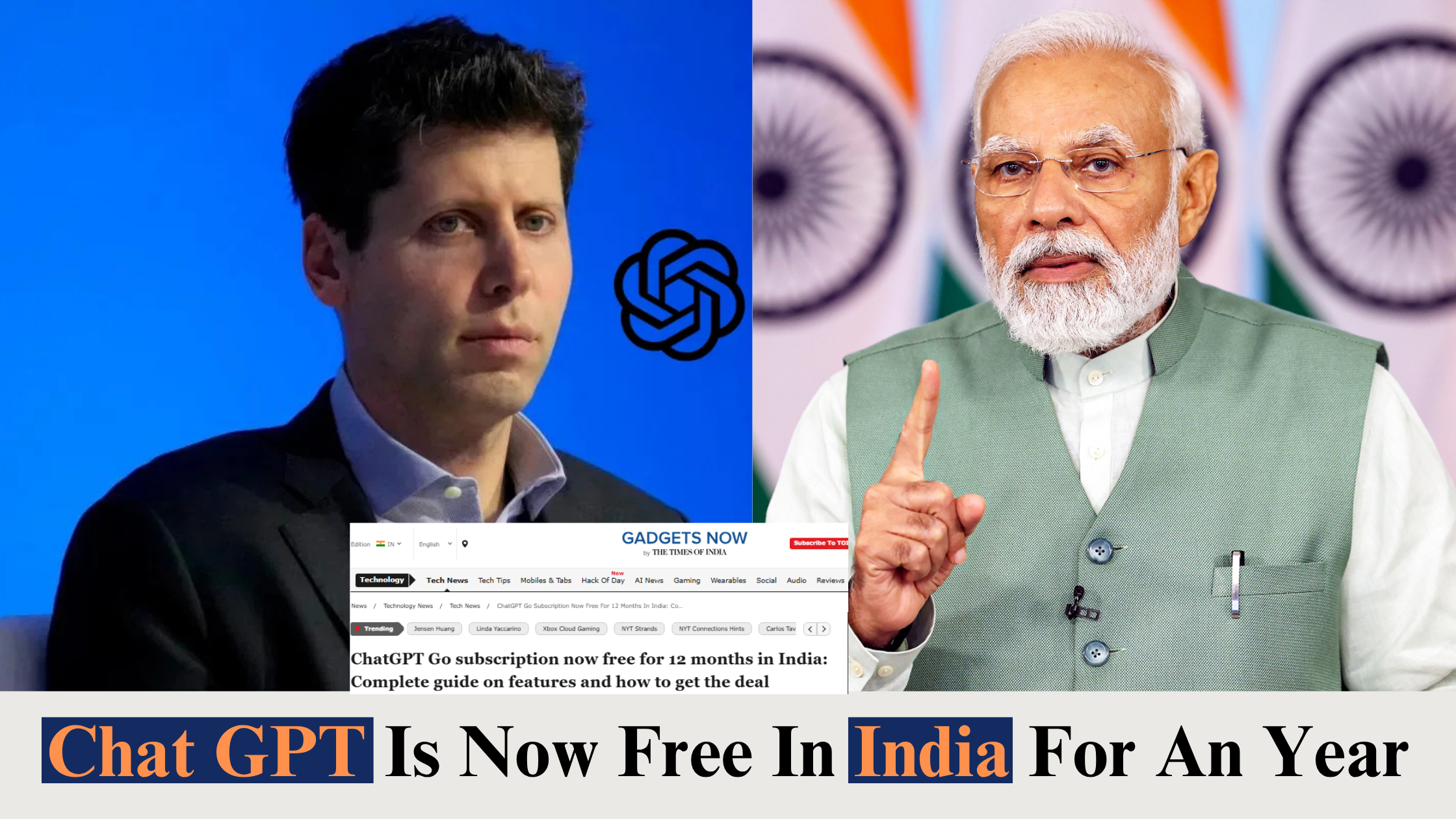 You are currently viewing Chat GPT Go Now Free for One Year in India: Unlock Advanced AI Without Cost