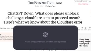 Read more about the article Why ChatGPT and Half the Internet Broke Today: Explaining the Cloudflare Outage and That Weird Error Message