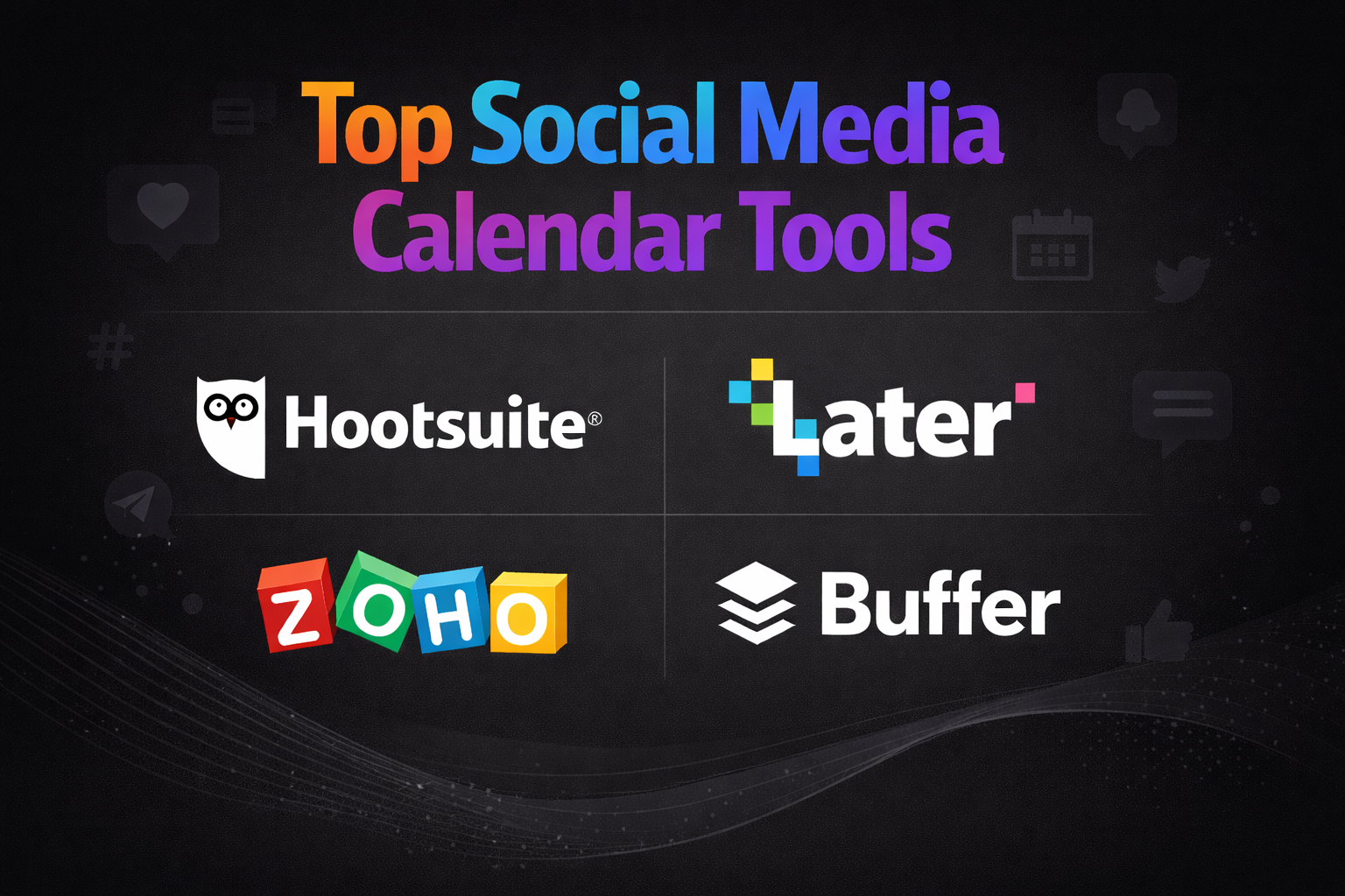 You are currently viewing Top Social Media Calendar Tools to Plan, Schedule, and Grow