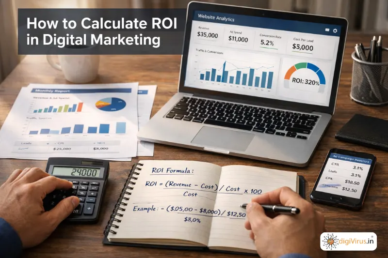 You are currently viewing How to Calculate ROI in Digital Marketing