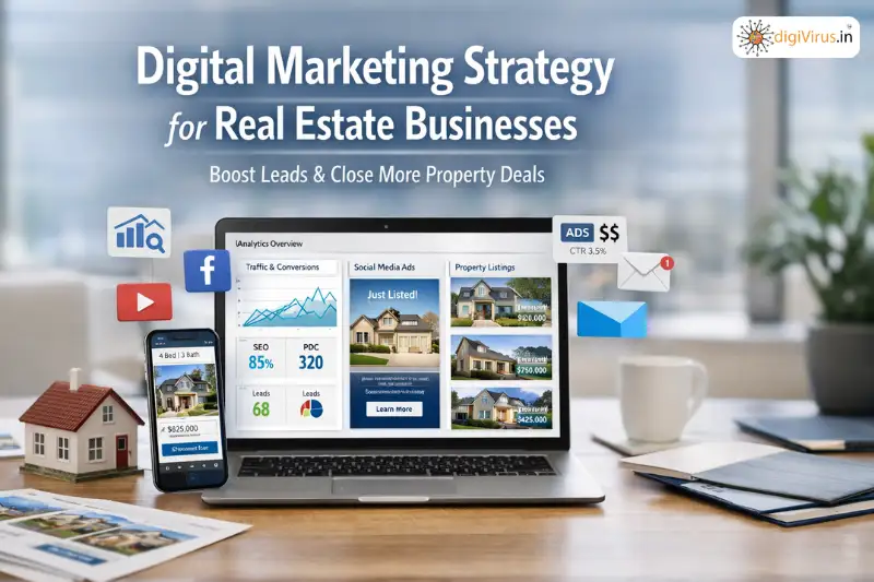 You are currently viewing Digital Marketing Strategy for Real Estate Businesses