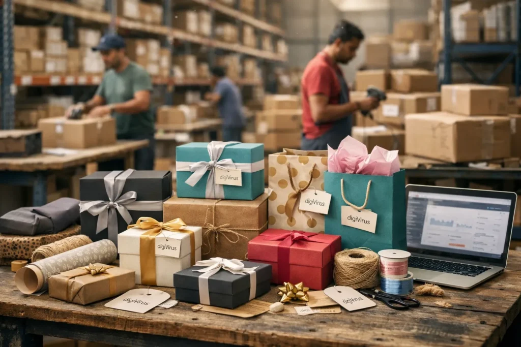 How digiVirus Scaled Warehouse Gift from Offline to Online