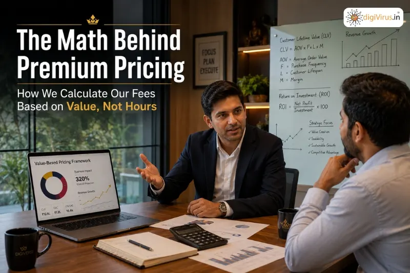 You are currently viewing The Math Behind Premium Pricing: How We Calculate Our Fees Based on Value, Not Hours