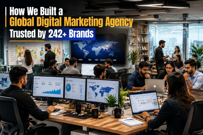 You are currently viewing How We Built a Global Digital Marketing Agency Trusted by 242+ Brands