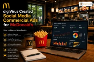 digiVirus Created Social Media Commercial Ads for McDonal’s