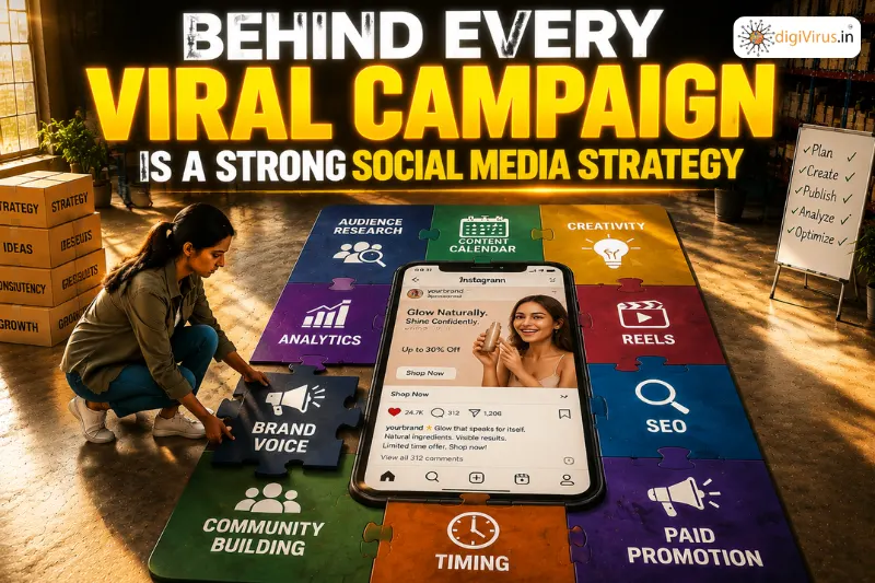 You are currently viewing Behind Every Viral Campaign Is a Strong Social Media Strategy