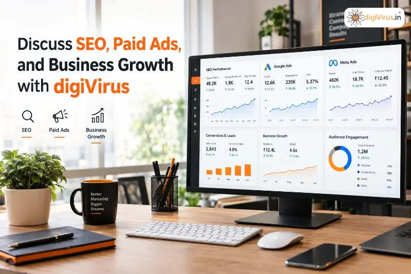 You are currently viewing Discuss SEO, Paid Ads, and Business Growth with digiVirus
